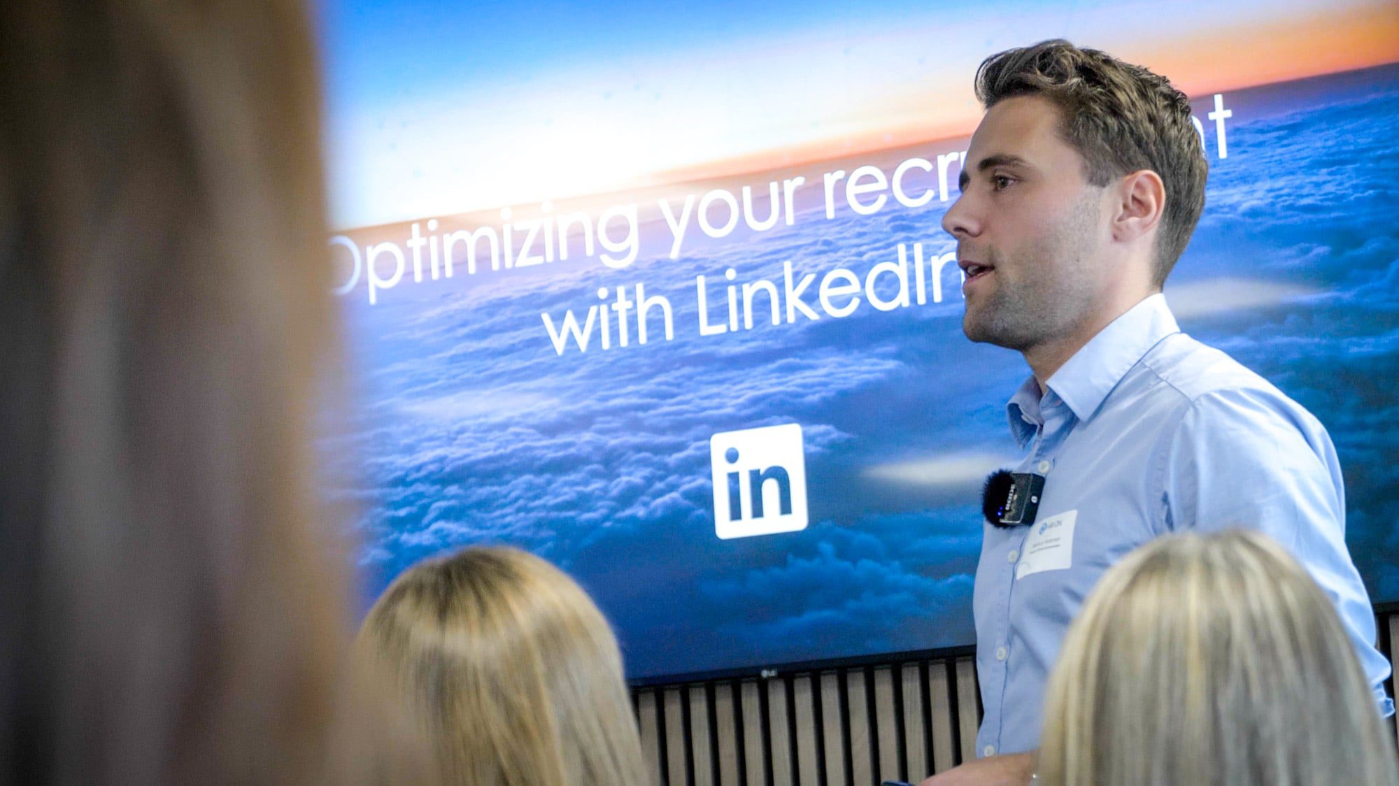 Rasmus Festersen til HR-ONs LinkedIN seminar
