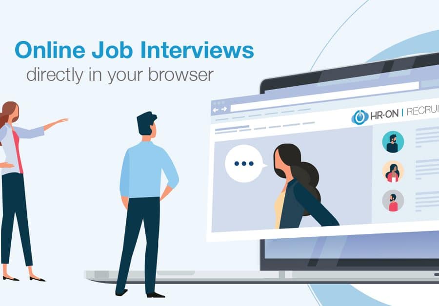 Job interviews online - directly in your browser