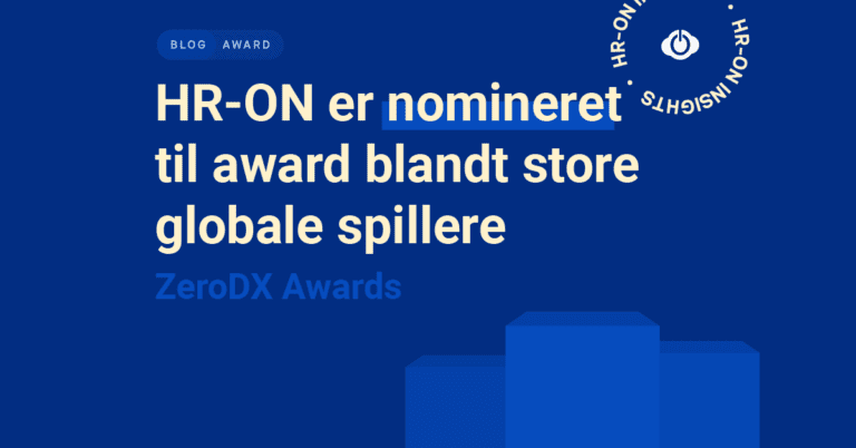 HR-ON er nomineret til en award blandt store globale spillere