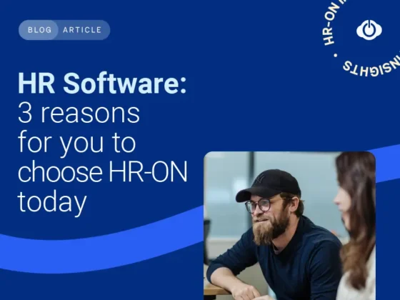 Get 3 reasons to knwo why HR-ON is the best hr software for your company.