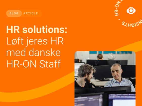 Få de bedste HR solutiosn med HR-ON Staff