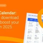 HR Calendar: Organize the year