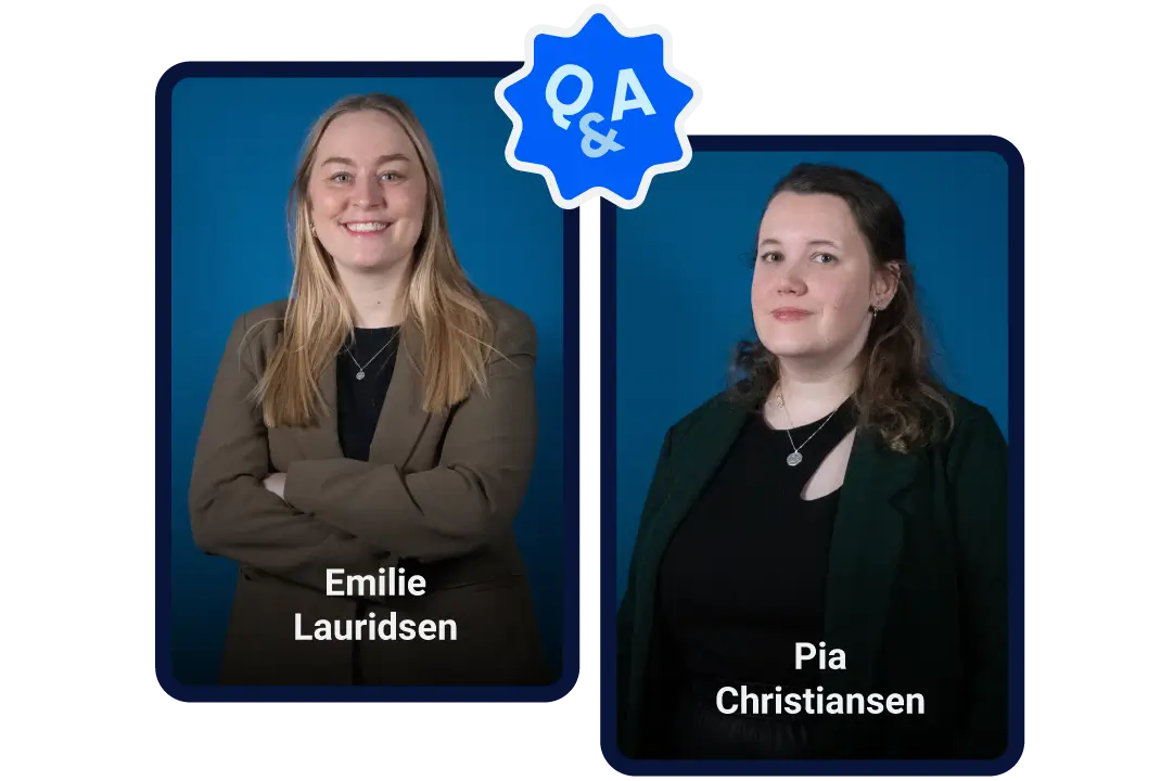 masterclass afholdes af værterne Emilie og Pia fra Support.