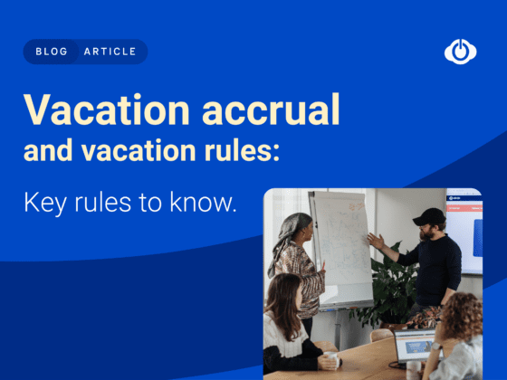 vacation accural and vacation rules. get on top with the danish holiday act with features from hr-on.