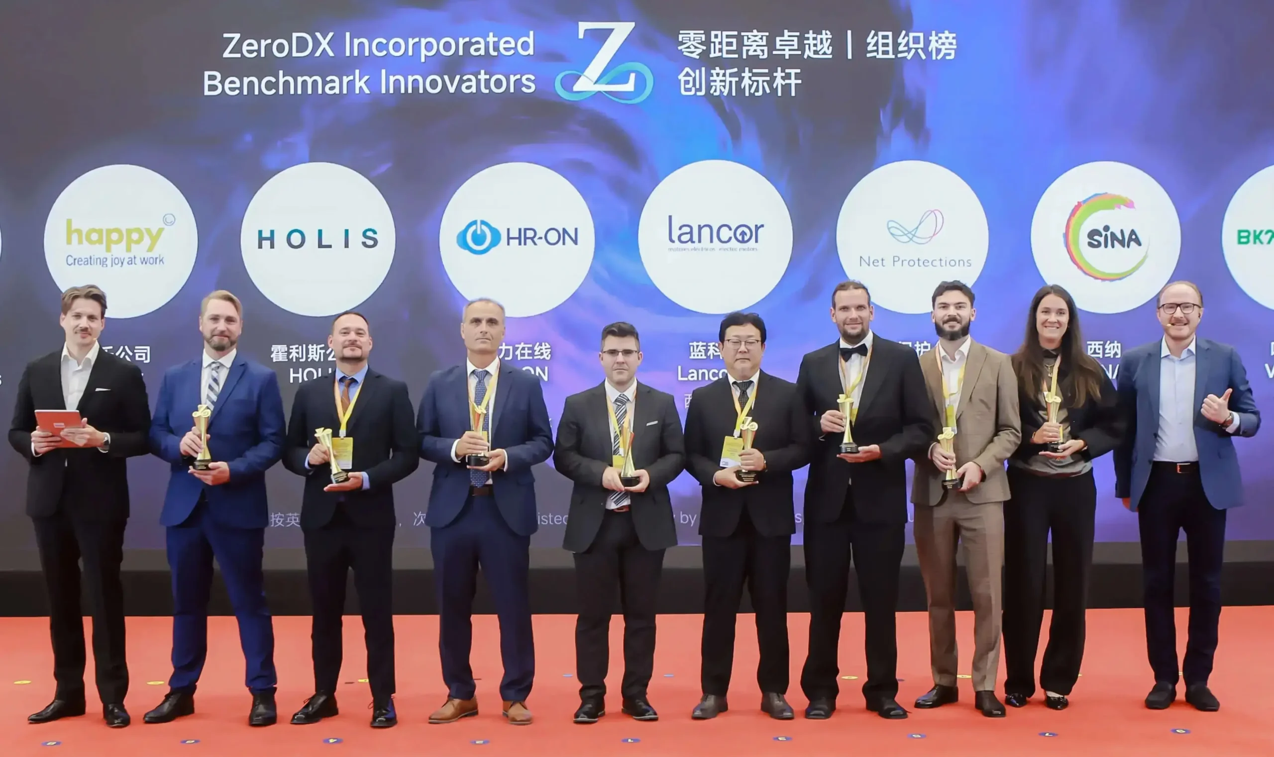 Globaler Sieg: Wir haben den ZeroDX Award 2025 gewonnen