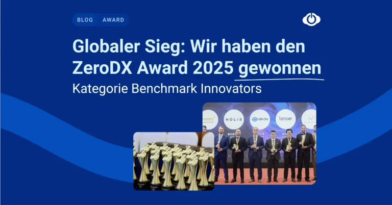 Globaler Sieg: Wir haben den ZeroDX Award 2025 gewonnen