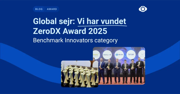 Vi har vundet en ZeroDX Award 2025