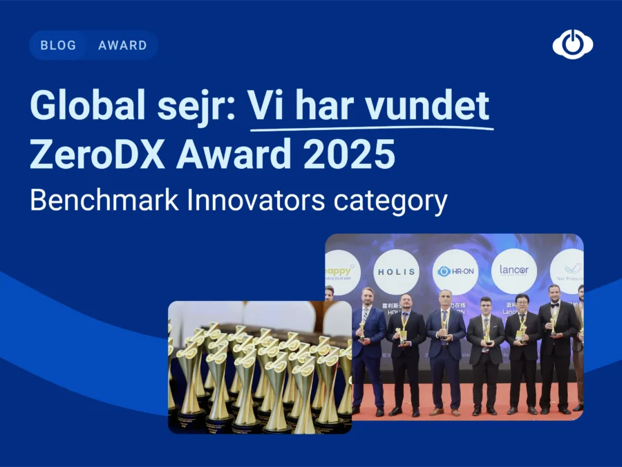 Vi har vundet en ZeroDX Award 2025
