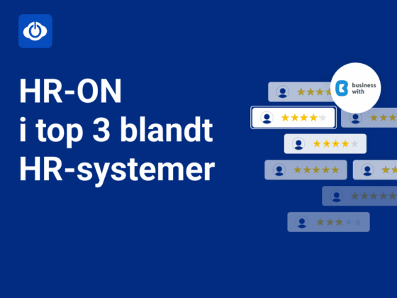 I en analyse fra BusinessWith er HR-ON blandt brugerne et top HR-system
