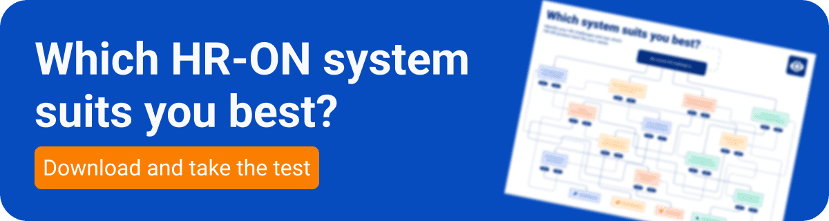 Test youself find find out which HR-ON system suits you best