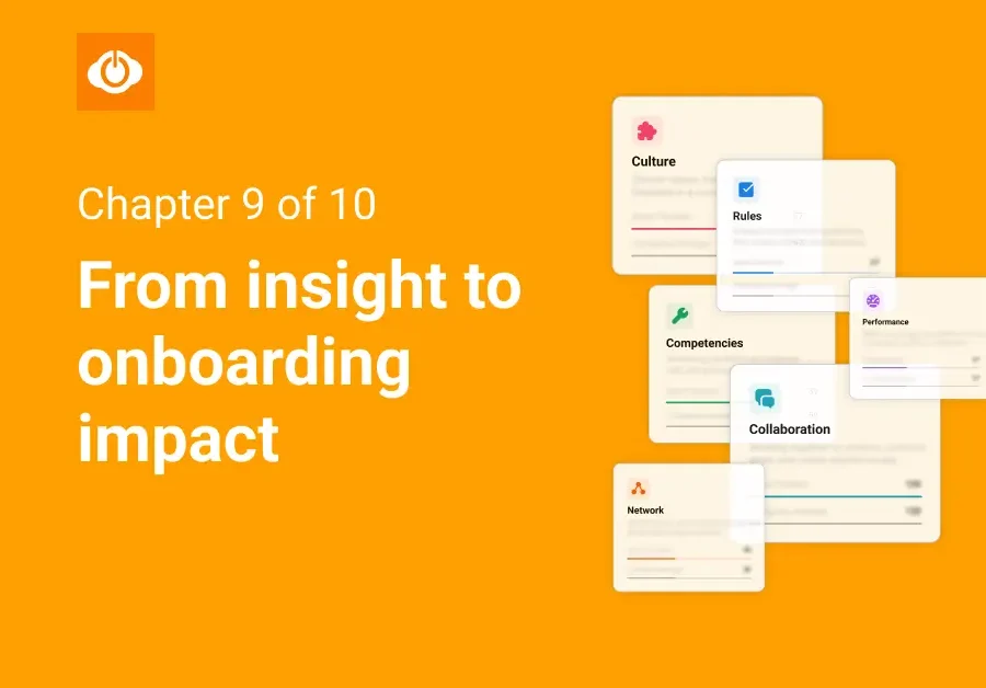 From insight to onboarding impact