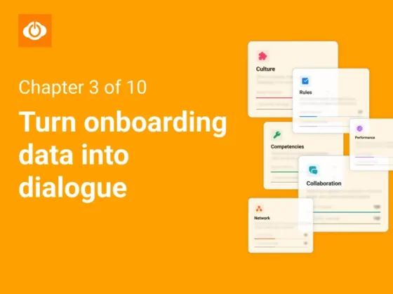 Turn onboarding data into dialogue