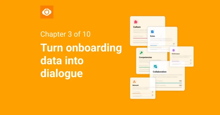 Turn onboarding data into dialogue