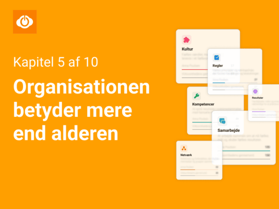 Organisationen betyder mere end alderen
