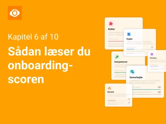 Sådan læser du din onboardingscoren