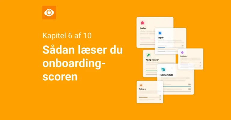Sådan læser du din onboardingscoren