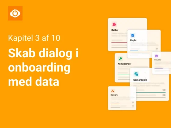 Skab dialog i onboarding med data